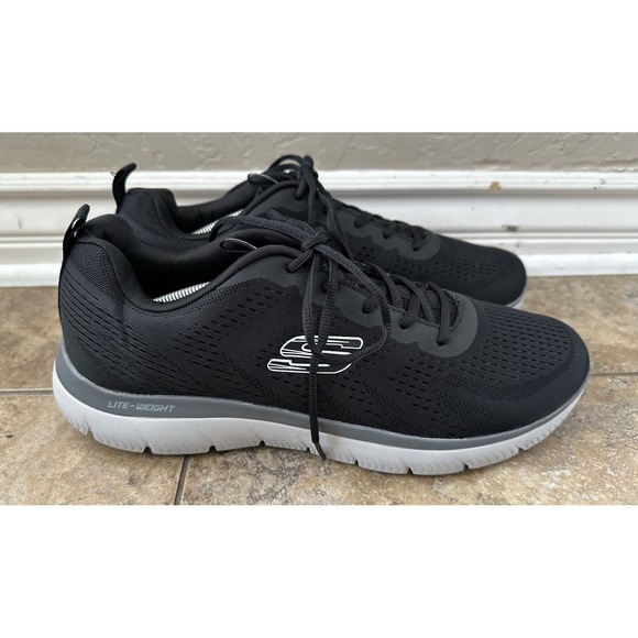 Skechers Men\'s Summit Memory Foam Breathable Running Lightweight Walking Shoe 13
